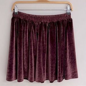 ECOTE Velvet Skater Skirt